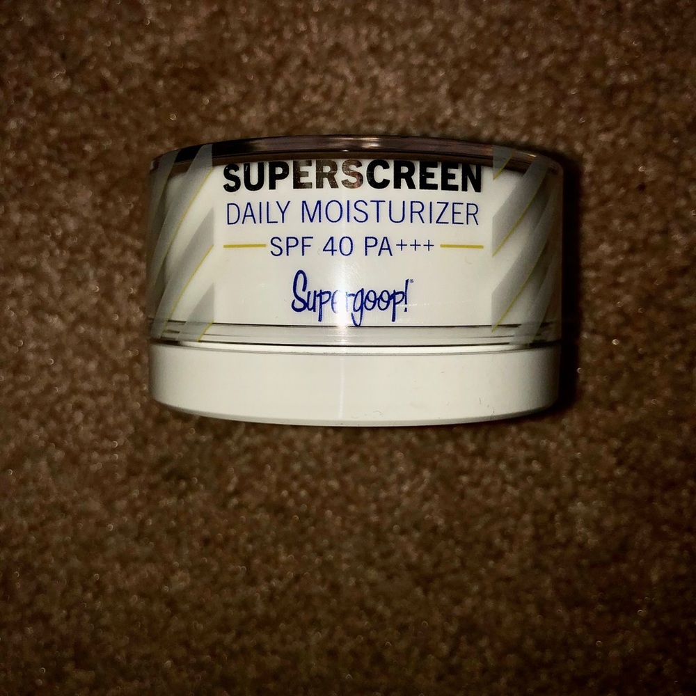 Supergoop Superscreen moisturizer